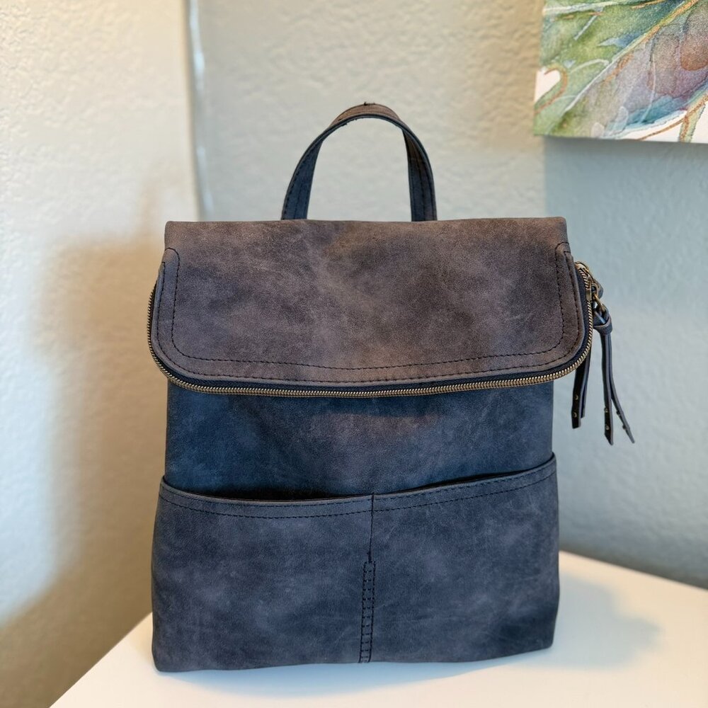 Gray Backpack Purse - $18